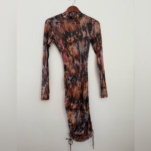 Miss Lola Mesh Cut Out Dress NWT